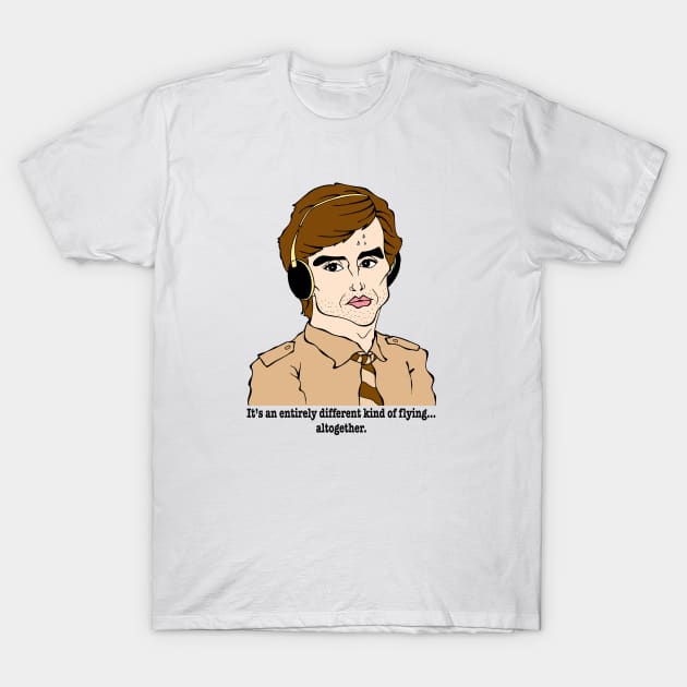 AIRPLANE! PARODY COMEDY MOVIE FAN ART!! T-Shirt by cartoonistguy